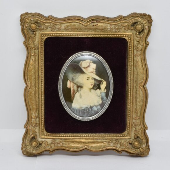 A Cameo Creations Elizabeth Cavendish, Duchess of Devonshire, Wall Decor 40s-60s - Picture 1 of 8